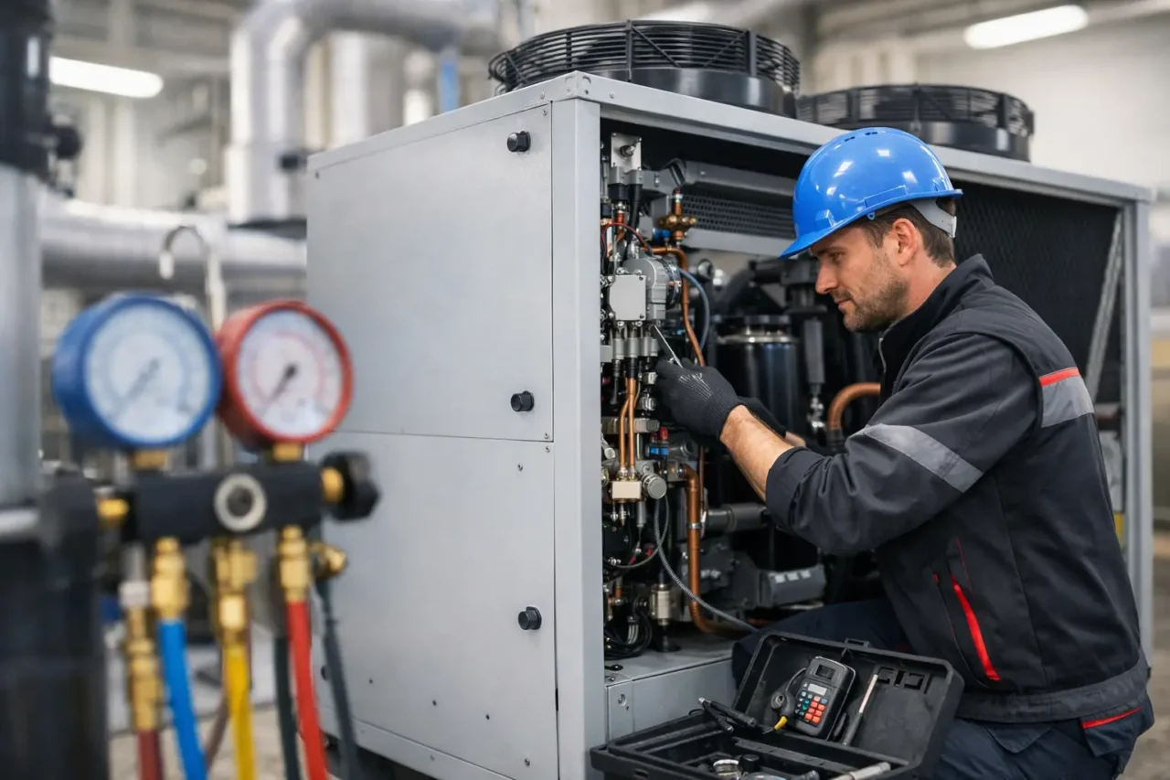 Servis čilera Eurochiller – dijagnostika, održavanje i popravka